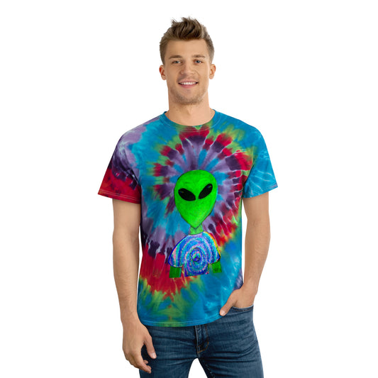 Alien Boy Tie-Dye T-shirt